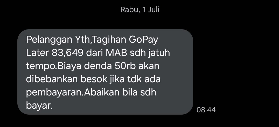supagarlic's tweet photo. Dendanya masyaallah #debtfree https://t.co/HCUfGXgXXL