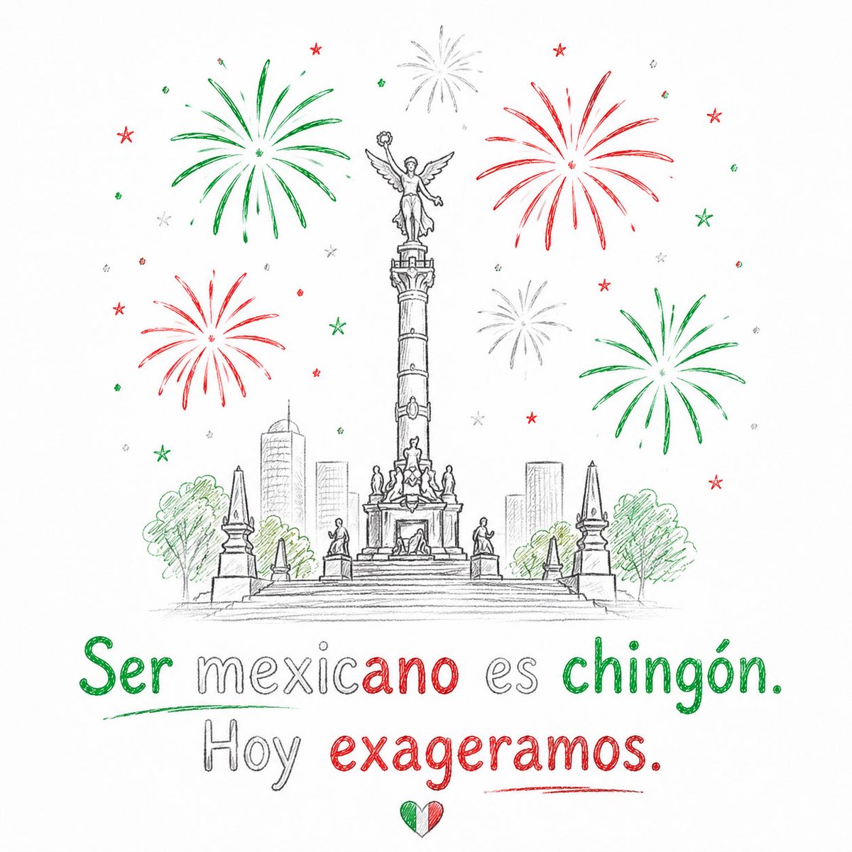mx_tony's tweet photo. Ser mexicano es chingón…
pero hoy exageramos. 🇲🇽

#tricolor #mundialdefútbol2026 #mexico https://t.co/dhA1fFz3nV