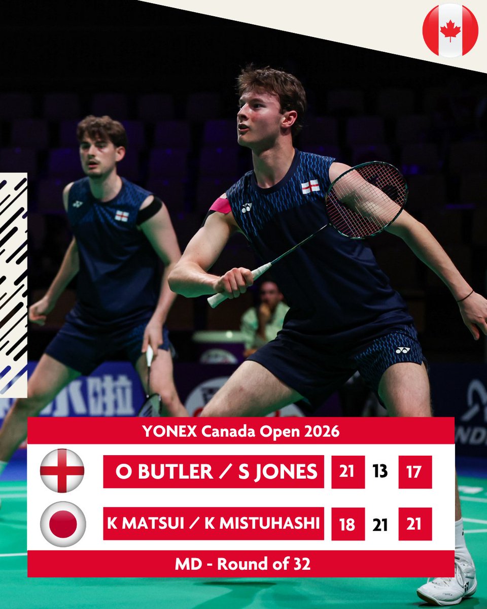 BadmintonEnglnd's tweet photo. Canada Open Day 1 Results🔥

A strong start in the Women's Doubles as Abby &amp; Estelle and Sian &amp; Lizzie beat Canadian opposition to progress into the R16🤩

Good luck team!

#BElite #CanadaOpen

📸 @badmintonphoto https://t.co/lUMDIMBCyn