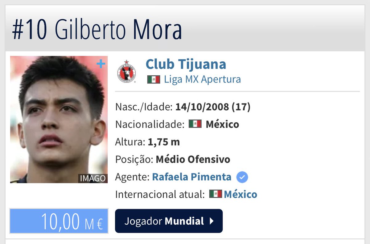 nogu3s's tweet photo. ‼️Se alguém do scouting do FCPorto andar por aqui, deixo aqui este menino para darem uma vista de olhos.

Gilberto Mora do México. 

Craque https://t.co/MtNJsrub4O
