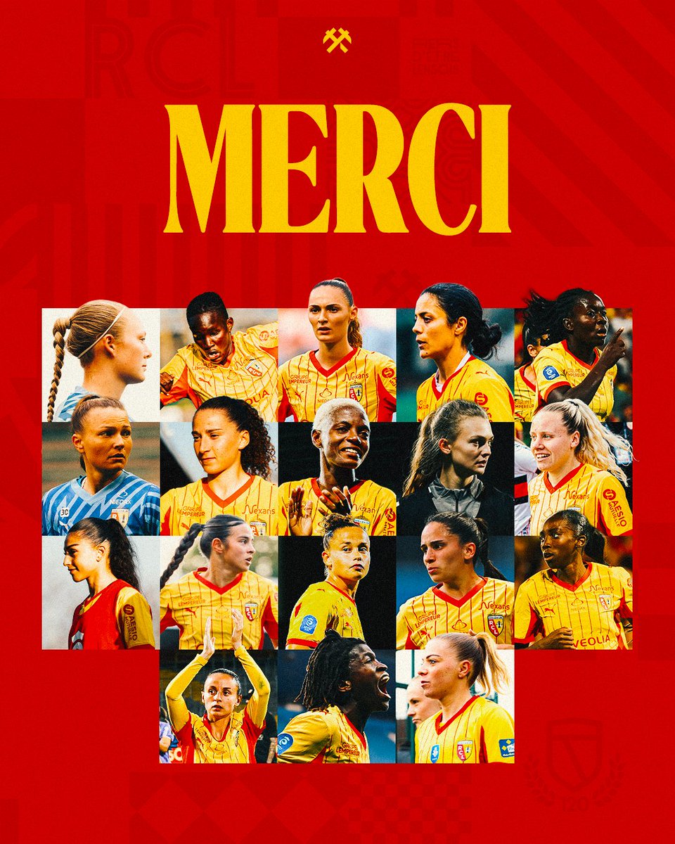 RCLensFeminin's tweet photo. Merci les filles 🤝

Le RC Lens Féminin annonce plusieurs départs en équipe première. Le club remercie chaleureusement ces joueuses, artisanes de la montée en @ArkemaPL ou pionnières dans l'élite, et leur souhaite le meilleur pour la suite. 

🔗 https://t.co/dVQNQA53rL

#RCElles https://t.co/Z29z2K4iUB