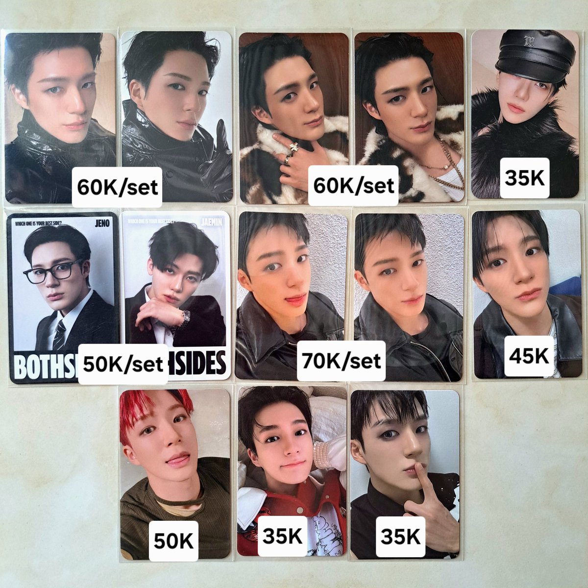 helloarunikaaa's tweet photo. WTS // want to sell aab jeno jaemin

☘︎ price on pict
☘︎ incl all (pack+adm)
☘︎ dom. Jogja
☘︎ co 🍊 (splitpay only)
☘︎ fullpayment 🍊+ 5.000

Tags. wts haechan taste haechan wtb wto photocard https://t.co/KKdvcRLi8z
