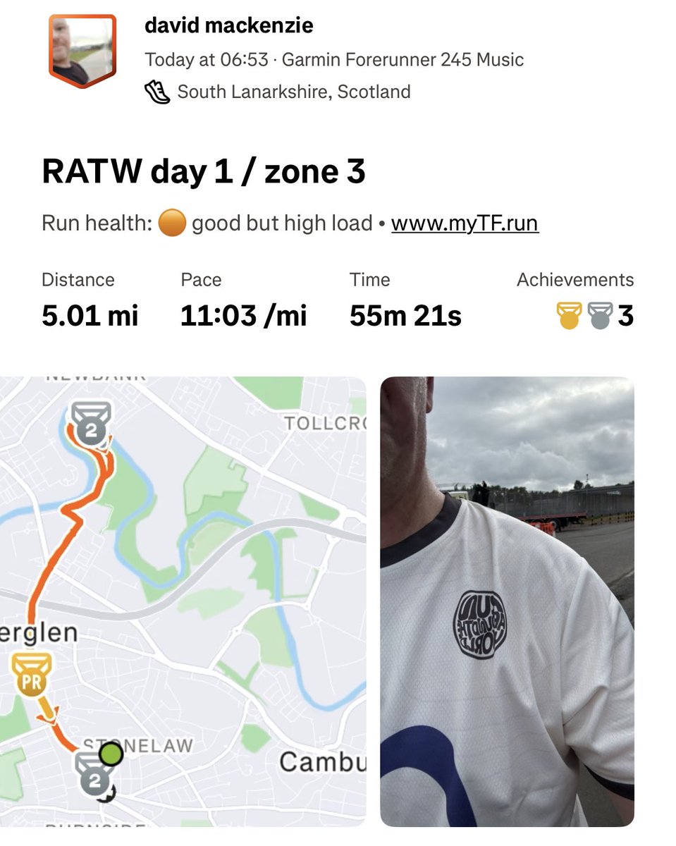 feemackenzie's tweet photo. @runATworld #TeamNorth day one in the bag. https://t.co/qp1fH9iZgc