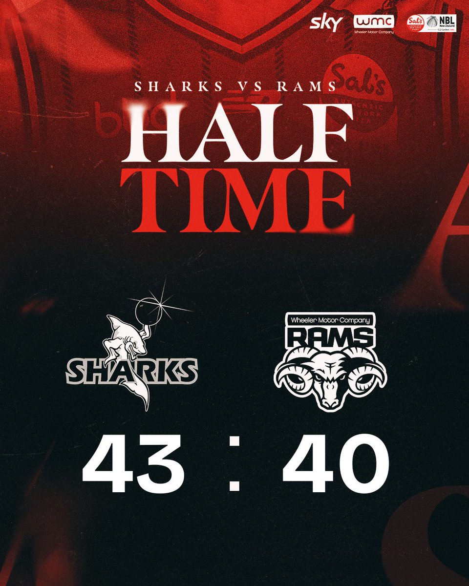 CanterburyRams's tweet photo. We’ve got a close contest on our hands.

Watch the second half live on Sky 📺

@nznbl @skysportnz https://t.co/likZxIuvnH