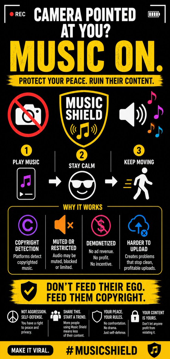 MarkDaynes's tweet photo. @SusieM414141 Playing copyright music from your phone will be legally problematic for the auditor when uploading to social networks.. https://t.co/BDliueIwqj