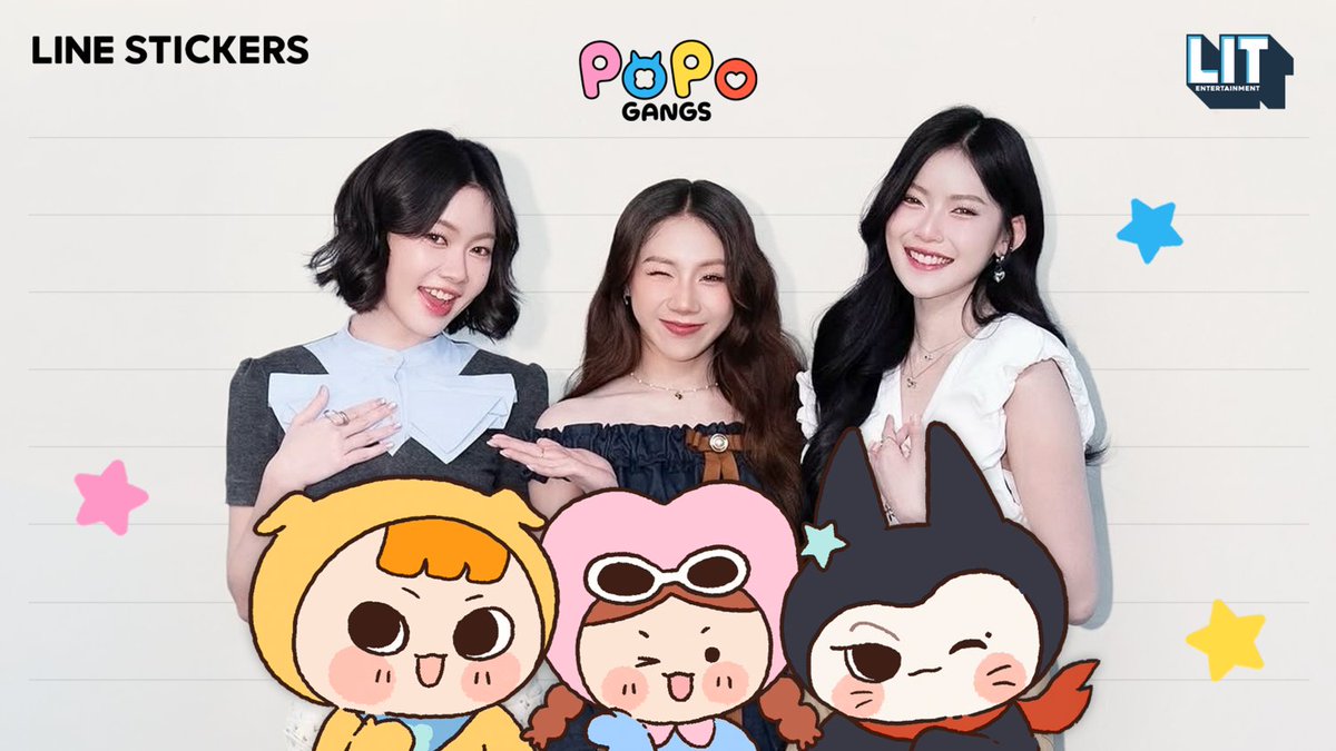 HaloThailand's tweet photo. LINE STICKERS จับมือกับ #PiXXiE และ #MayKids เปิดตัว #POPOGANGS คาแรกเตอร์สุดน่ารัก ที่ได้รับแรงบันดาลใจ จากตัวตนของศิลปิน สู่เพื่อนพกพาที่เยียวยาในวันที่โลกใจร้าย เปิดมิติใหม่ของความสัมพันธ์ ระหว่างศิลปินและแฟนคลับบนโลกดิจิทัล
#LINESTICKERSxPiXXiE #เหมียวมิ้นท์ #อ้ายกิ #เบโก้ https://t.co/XKTrTyxKDb