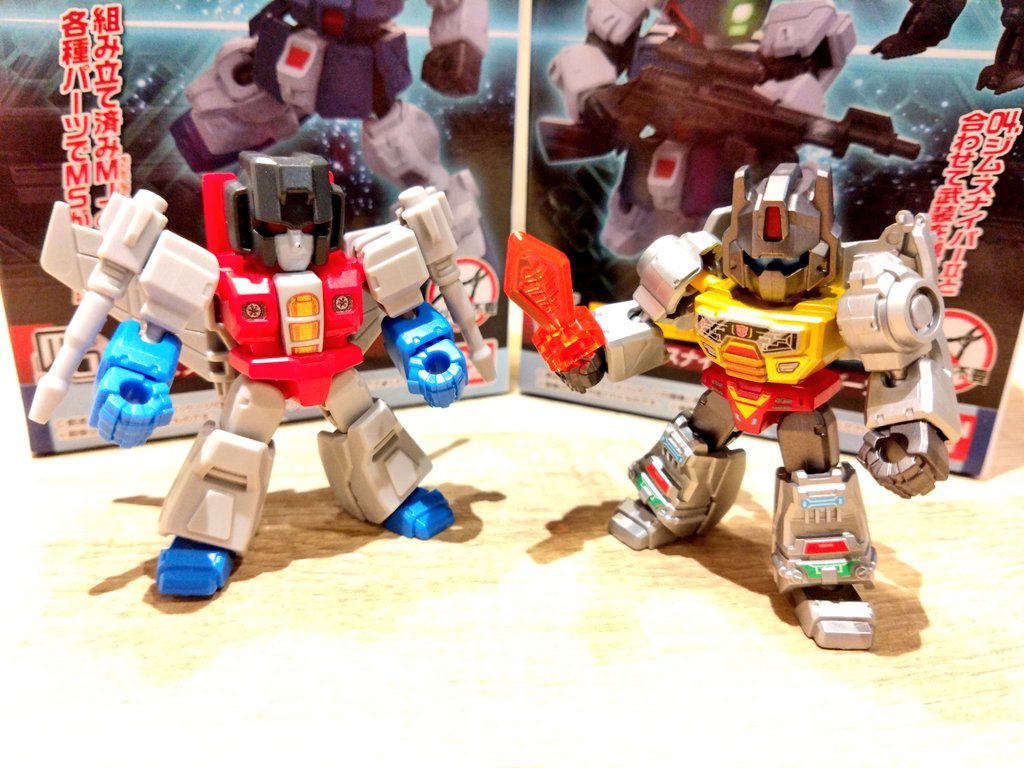 FACTORY53's tweet photo. 吉祥寺のブロッキーズPOPUPでつまんだトランスフォーマーは大当たり！

特設ショップはいつまでやってるのか聞いたら、未定だけど7月いっぱいは延長らしいですよ
ずっとやっててくれて構わんのですよヨ https://t.co/wUf9hetz0v