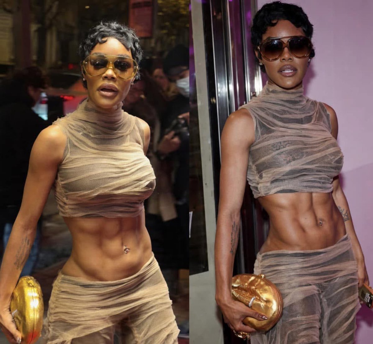 BAMsEnergy's tweet photo. Someone said abs aren’t sexy on women… https://t.co/NpJs3BrfW5