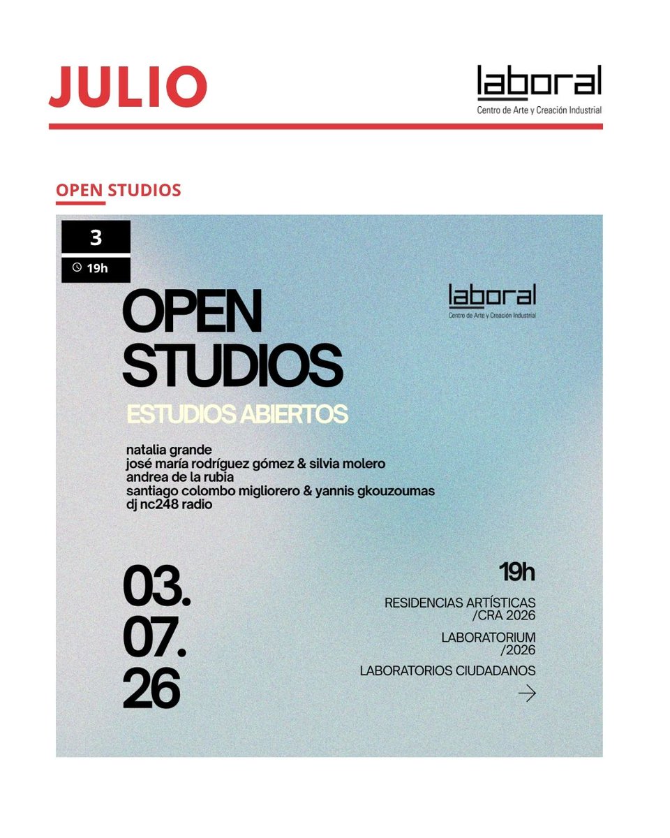 LABoral Centro de Arte y Creación Industrial tweet media