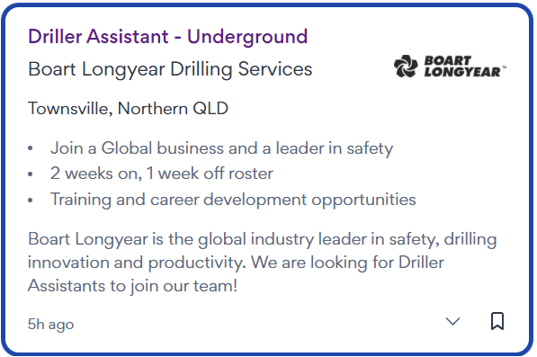 MiningStarters's tweet photo. Driller Assistant - Underground QLD

https://t.co/fkWmMxSPsj https://t.co/00PfB1UJE4