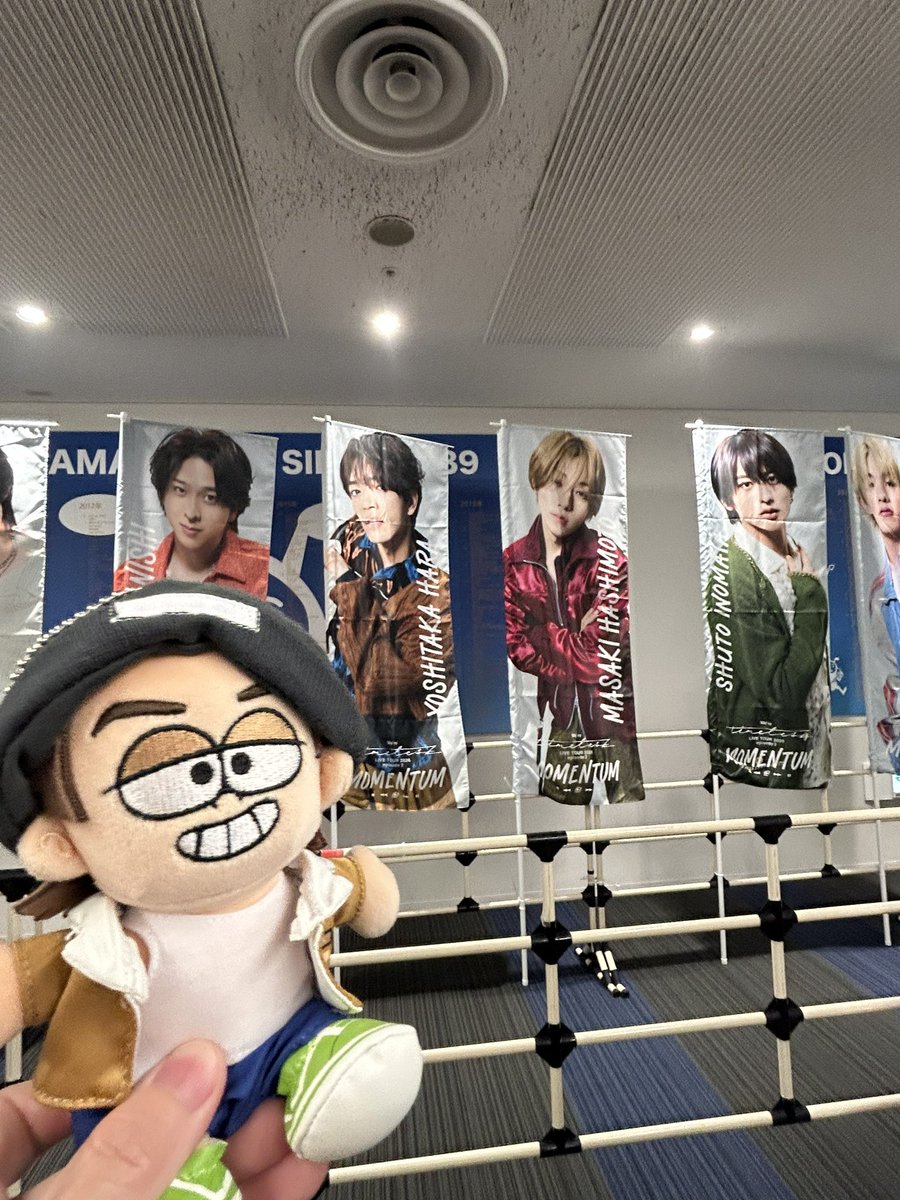jun0823's tweet photo. 横アリイン〜！ https://t.co/1P4mnNlcX5