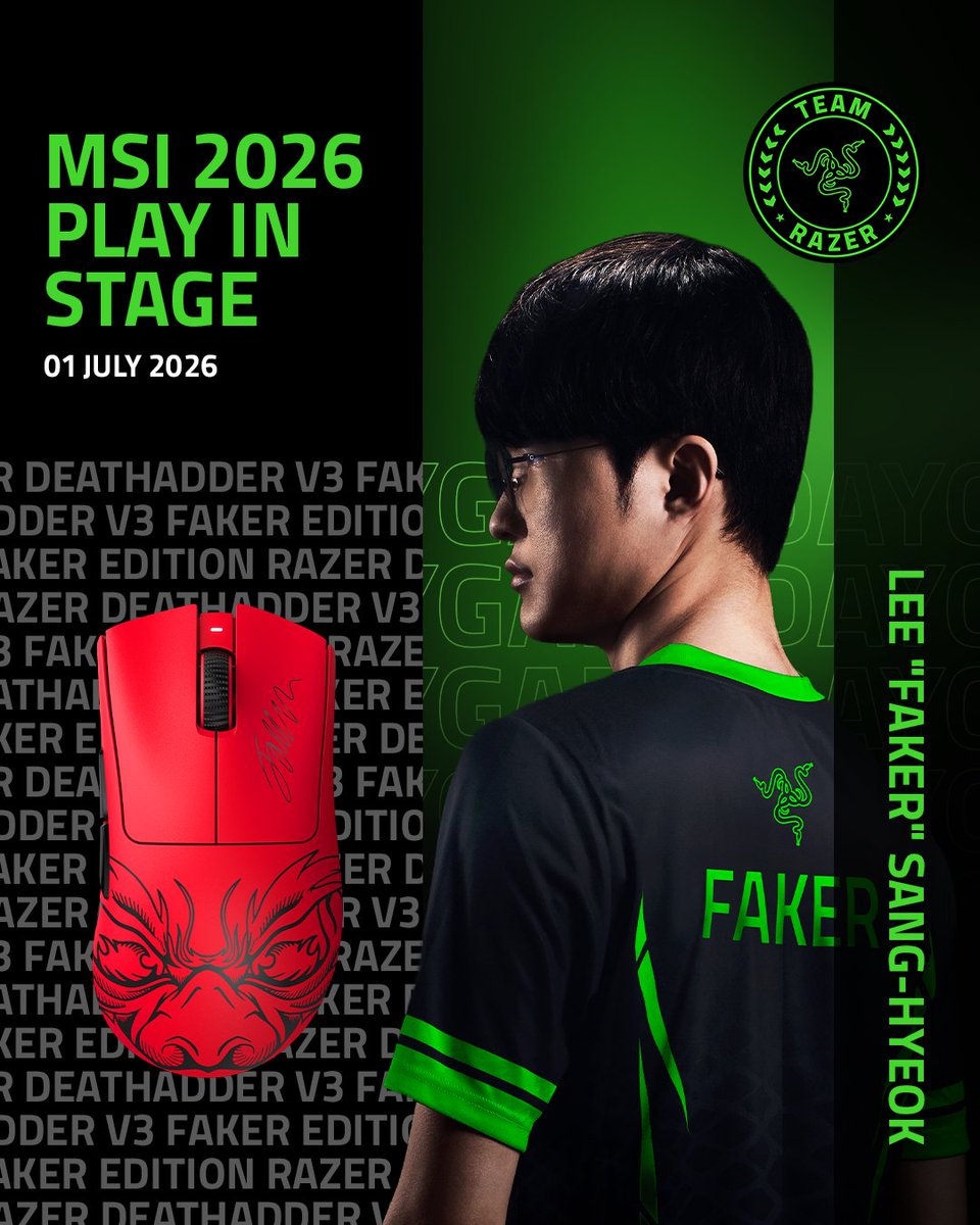 TeamRazer's tweet photo. One more match before Faker reaches the MSI Bracket stage! Let's go!

T1 vs TL

🖥️ https://t.co/cngWV0f0Ve https://t.co/NJBRdQsESS