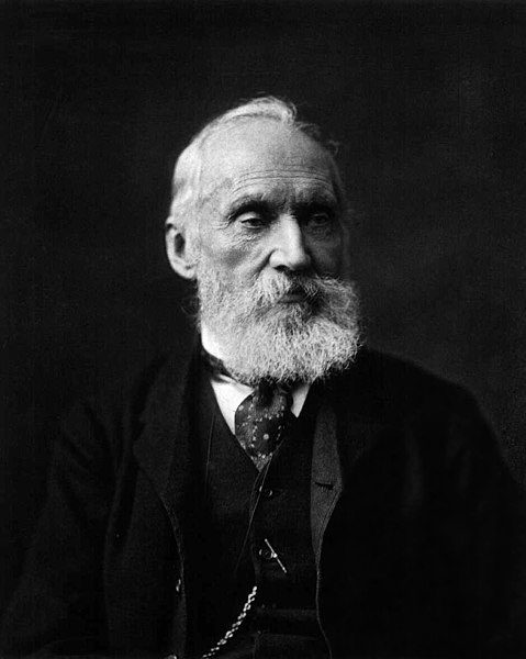 PhysInHistory's tweet photo. William Thomson, 1st Baron Kelvin, the inventor of international system for absolute temperature (Kelvin). https://t.co/29W4fVdkx8