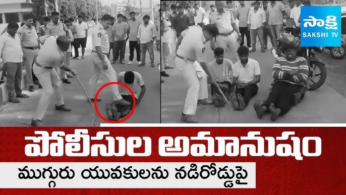 TheSCSTOBCVoice's tweet photo. The Andhra govt, under the leadership of the TDP-BJP-PAWANKALYAN alliance, is actively encouraging attacks on Dalits, minorities, and other weaker sections.

I'm sharing just four incidents out of thousands:

Pic-1: Dalit & Christian youth were beaten publicly by the police. Is this the rule of law?

Pic-2: Around 48 Dalits were arrested for objecting to the destruction of their Kuladaivam (local deity) Gonthenamma temple. No upper(ed) caste individuals were arrested.

Pic-3: Dalits were socially boycotted by upper(ed) castes, primarily Kapus (the community of Pawan Kalyan), in Pawan Kalyan's own constituency Pithapuram.

Pic-4: A mother was tied to a tree and beaten in front of her child. One can only imagine the severe mental trauma the child must have endured witnessing this violence against his mother.

Now, the govt has arrested the only media/social media outlet consistently raising the Bahujan voice in a media landscape largely monopolized by the feudal Kamma caste.

Please raise your voice against the arrest of Prashna Ravan @teamprashna.

@ncbn @naralokesh @PawanKalyan