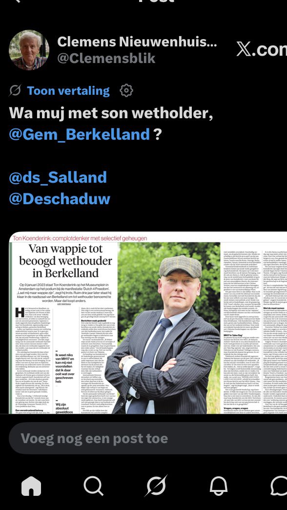Clemensblik's tweet photo. Als @grok zich met vertaling gaat bemoeien, krijg je zoiets!
Is Deens een Nedersaksische taal? https://t.co/l5nOtsJ1jC