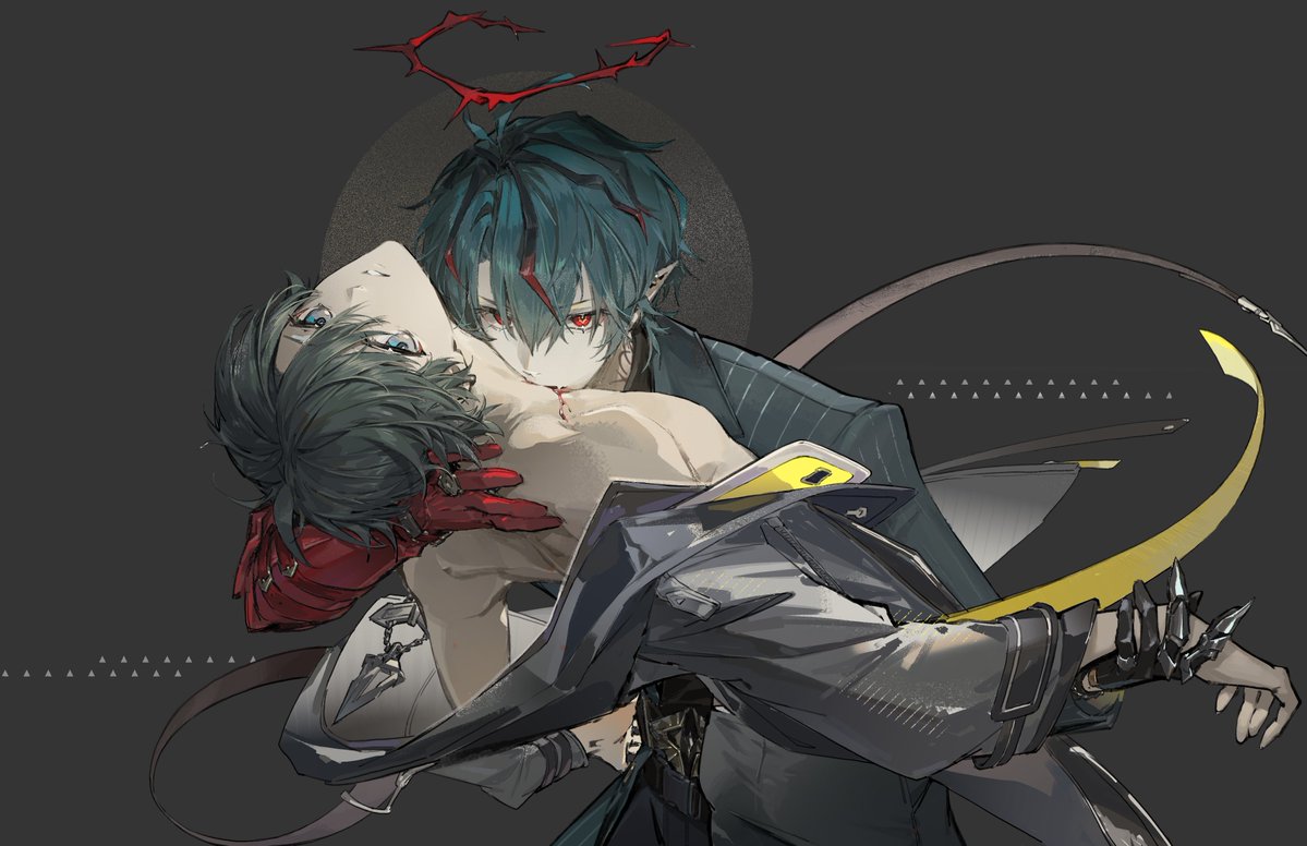 akko59071646's tweet photo. Bite🖤
#终末地 #卡缪 #男管 https://t.co/5jYmFVcfzP