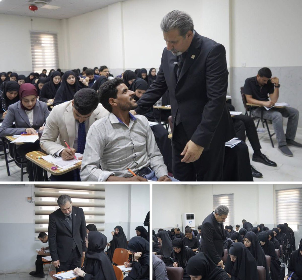 ha1766's tweet photo. جامعة كربلاء تستقبل أكثر من 1600 متنافس في الامتحان التنافسي للدراسات العليا وسط تنظيم وانسيابية عاليين ووفرت الجامعة جميع المستلزمات اللوجستية والفنية اللازمة لإنجاح الامتحان https://t.co/Le3cmbhJ0D