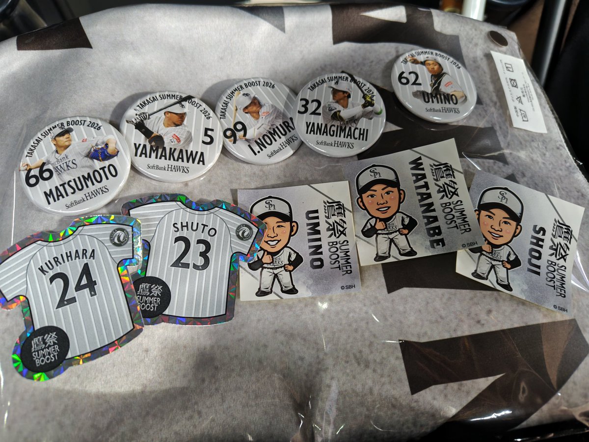 sy2m2's tweet photo. 譲)画像のもの
求)7.(中村晃)19(大津).45(谷川原)

本日現地です！

#若鷹ガチャ https://t.co/9NNWgal3Ps