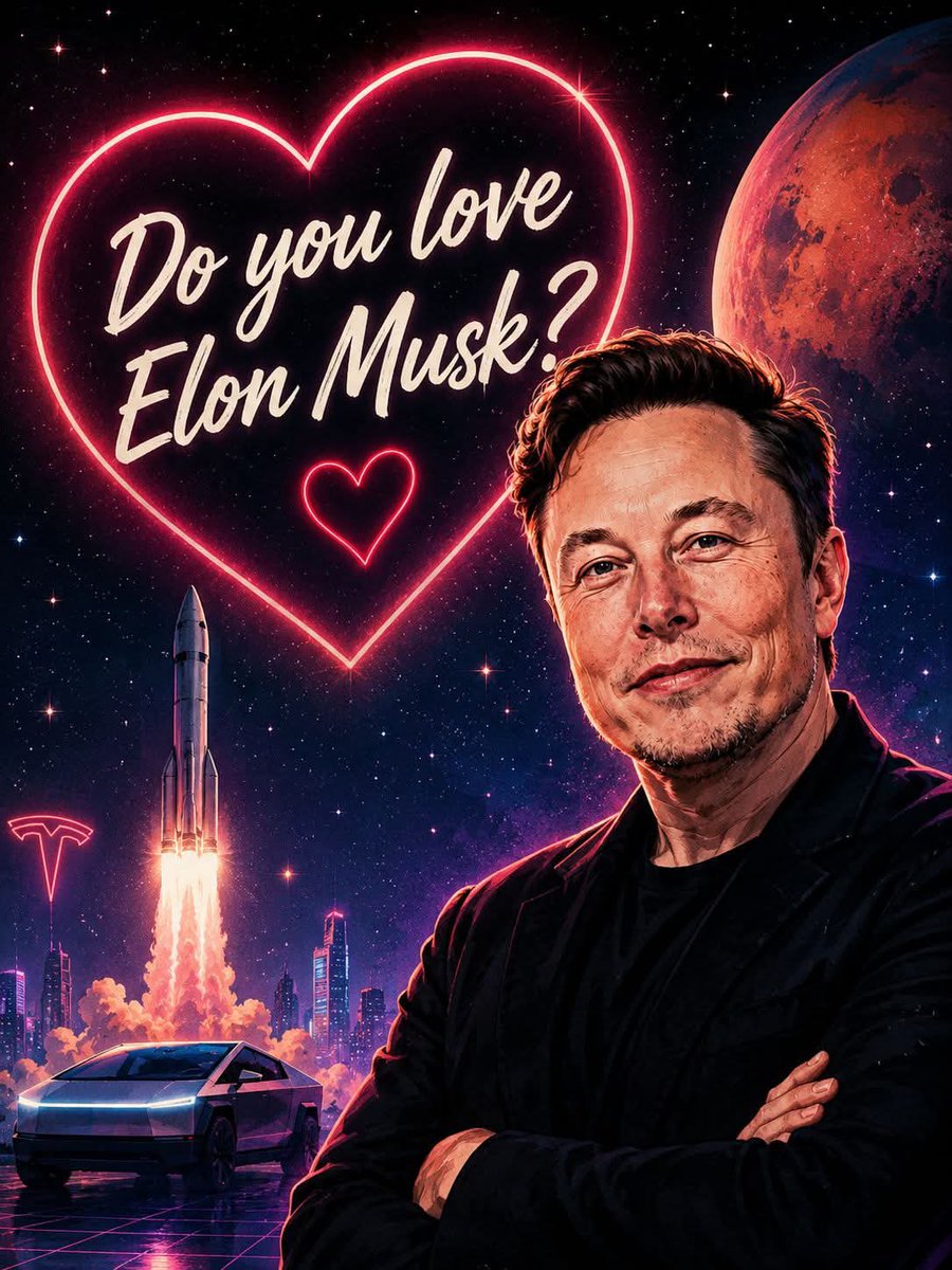 abmarkman's tweet photo. 💍🌙 Elon Musk holding up a diamond ring at night... 👀

What do you think is happening?

A) Proposing to the fans ❤️
B) Mars wedding with Grok 🤖
C) Just memeing as usual 🐸
D) Buying Twitter again (ring edition) 😂

Pick one 👇🔥 https://t.co/7dsxb2iFcM