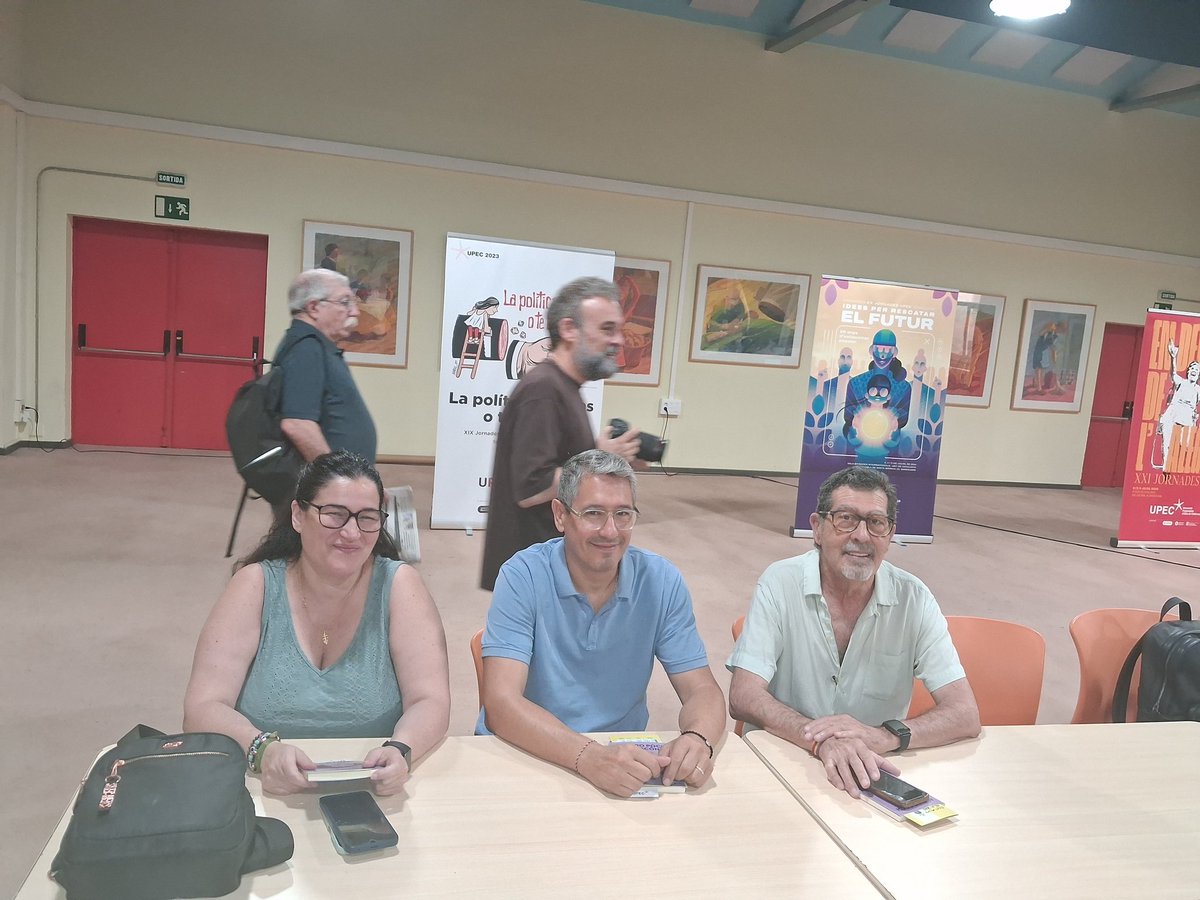 RMB_UGTcat's tweet photo. Inauguració de @camilros a la UPEC 2026, reivindica l’optimisme de la raó per fer front als reptes polítics i socials.
@ugtcatalunya a la 22a edició de la Universitat Progressista d’Estiu de Catalunya 
🗓l’1 al 3 de juliol
📍 Sala Brigades Internacionals (UGT de Catalunya) https://t.co/cFjMPQ3eVU