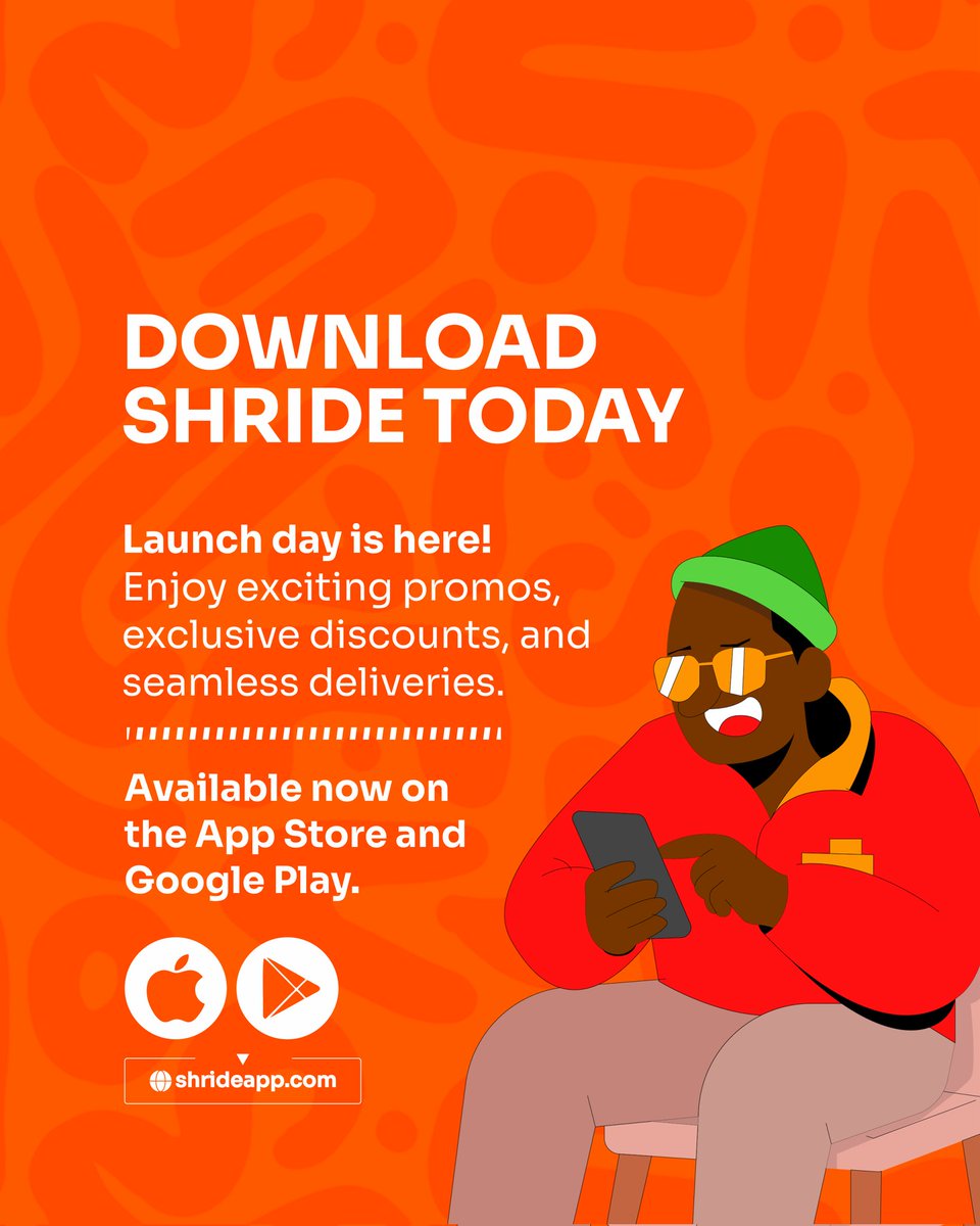 theShrideapp's tweet photo. LAGOS, WE'RE LIVE!!! 🎉🔥

The wait is over! Tell everyone you know, Shride is officially serving Lagos! 🚀

Great discounts? ✅ Reduced delivery fees? ✅ Fast deliveries? ✅

Now the only question is... what's your first order? 👀🍕🍔🌯

Download, order, and let the chopping begin!

#ShrideLagos #Lagos #Yaba #Unilag #FoodDelivery