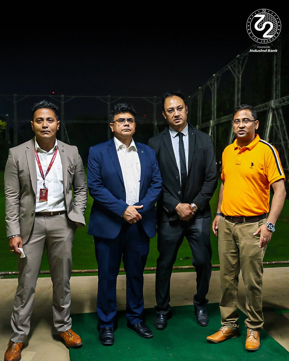 72theleague's tweet photo. Good company, great swings, and even better memories!⛳
 
#72TheLeague’s Kolkata Golf Clinic in full 𝙨𝙬𝙞𝙣𝙜 😍✨ https://t.co/VlXf3Cenq4