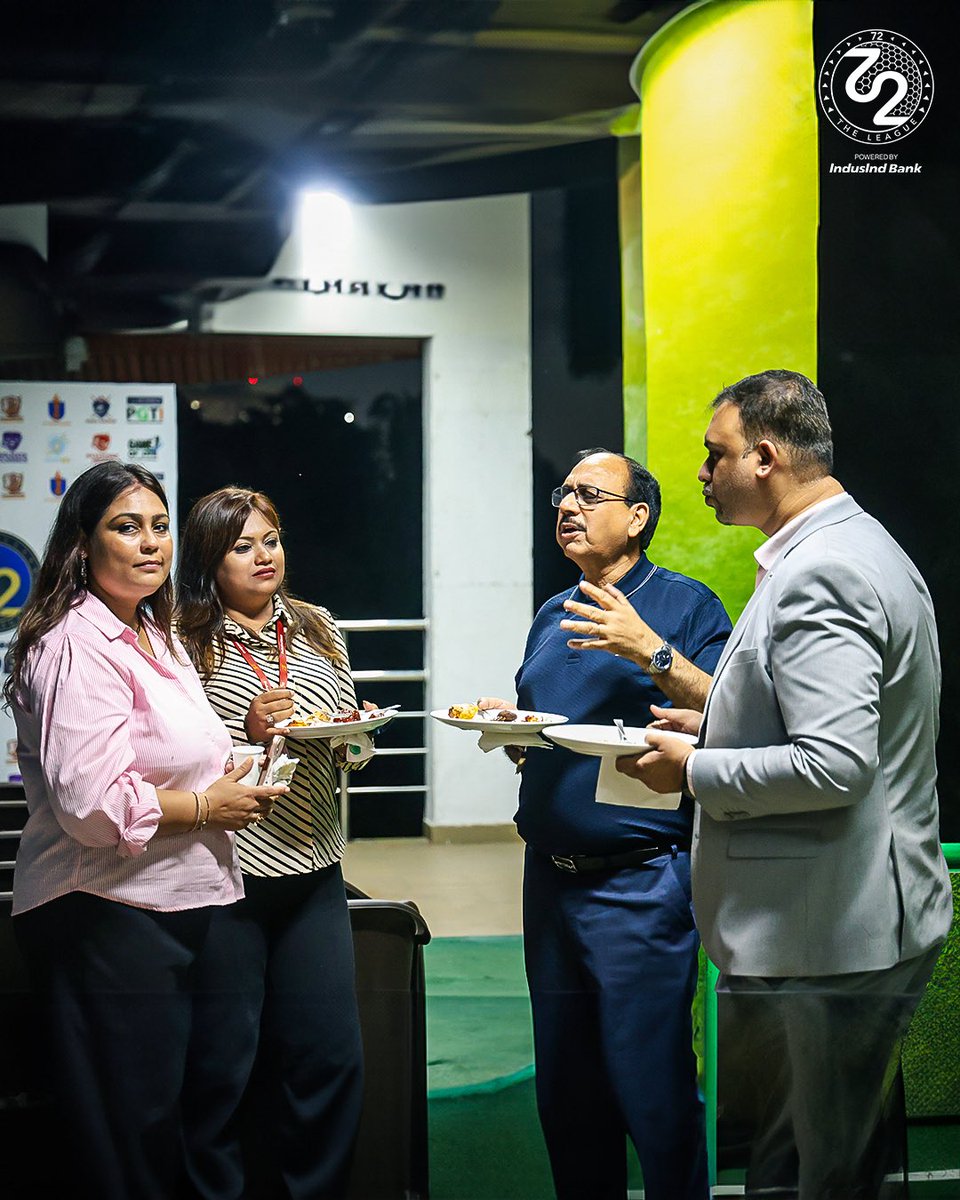 72theleague's tweet photo. Good company, great swings, and even better memories!⛳
 
#72TheLeague’s Kolkata Golf Clinic in full 𝙨𝙬𝙞𝙣𝙜 😍✨ https://t.co/VlXf3Cenq4
