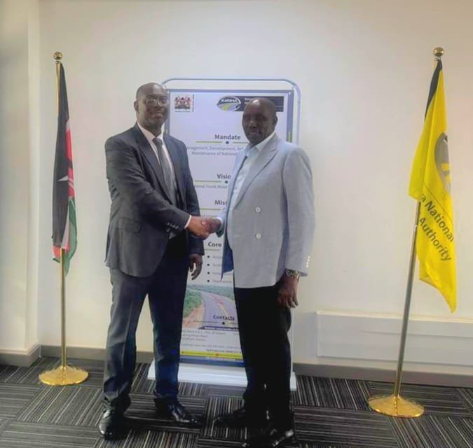 KeNHAKenya's tweet photo. The Kenya National Highways Authority (KeNHA) Public Private Partnerships (PPP) Directorate led by Director Eng. Charles Obuon, held a consultative meeting with @Naruwasco at the Authority's headquarters in Nairobi to strengthen coordination on utility management and asset... https://t.co/tRqgceOg1L