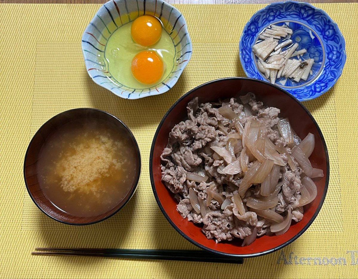 Post by tomo_tsubaki on X: 牛丼