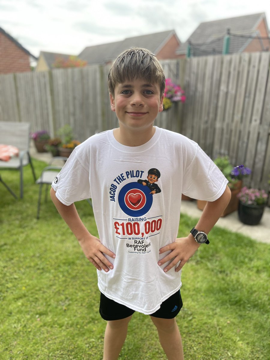 Jacob_The_Pilot's tweet photo. My goal this year is to raise a grand total of £100,000 for the Royal Air Force Benevolent Fund before I join the RAF Air Cadets. Follow me to find out how I’m going to do it💪 https://t.co/UneEyxO9ga