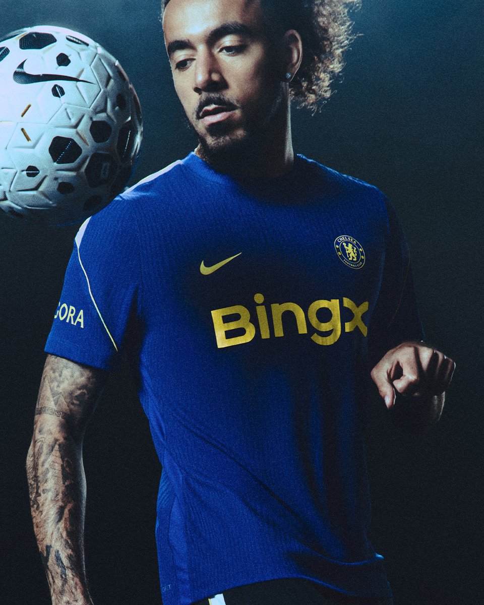 BingXOfficial's tweet photo. The new @ChelseaFC x BingX Training Collection just dropped.

New kit, new season, same ambition for greatness. 

#TrainedOnGreatness #BingXCFC
