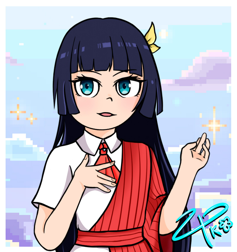 TsukihanaZaid's tweet photo. My contribution to #LLFanZine16th!!    

I had the opportunity to illustrate Sumire from Liella!, Hanabi and Noriko from Ikizurai-Bu!
I think most of you know that I love the franchise and how much I love sharing my favorite songs on streams!!

#LoveLive #lovelive16th https://t.co/8oTAPSL1WJ
