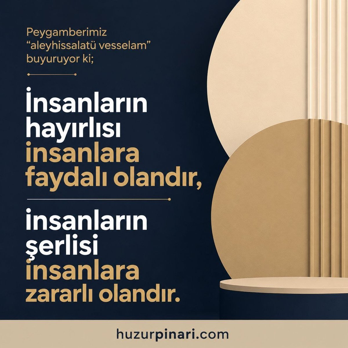Huzurpinaricom's tweet photo. Büyükler buyurdular ki;

Allahü teala buyuruyor ki, size İslamiyet'i gönderdim. Ama sizin dediğiniz onu iki şeyle tamamlamanızı istedim. O da cömertlik ve güzel huydur. Bu, hadis-i kudsidir. Güzel huylu insan, su gibidir. Herkesin bu suya ihtiyacı vardır. Su tatlıysa onu herkes ister. Eğer o acı ise onu kim ister. İşte güzel huylu olmak ile güzel huylu olmamak arasındaki fark. Güzel insan hayırlı insandır, faydalı insandır. Nitekim Peygamberimiz "aleyhissalatü vesselam" böyle buyuruyor, "İnsanların hayırlısı insanlara faydalı olandır, insanların şerlisi insanlara zararlı olandır".