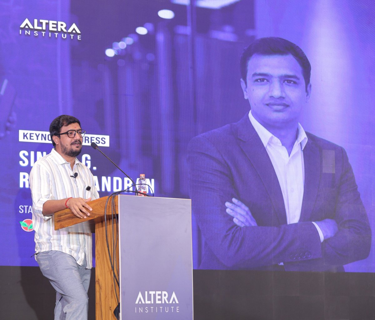 RamaAIADMK's tweet photo. Happy to deliver the keynote address for the PGP 2027 batch during their induction programme at Altera Institute, Gurgaon. Wishing the entire batch a wonderful learning journey and great success ahead! https://t.co/MTtxjRcEpB