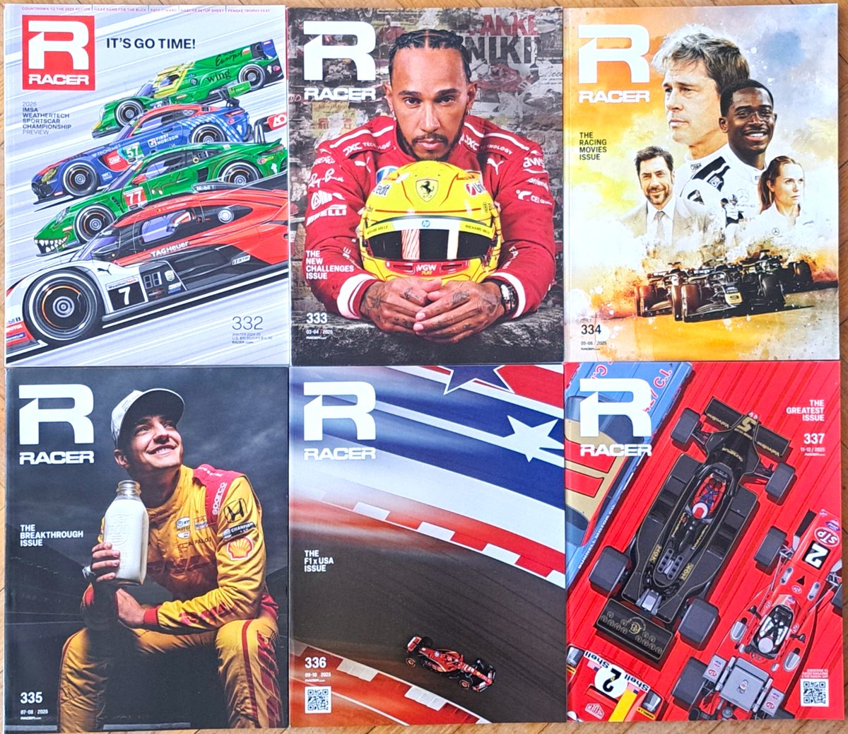 EL_ALMACEN_TC's tweet photo. LOTE REVISTAS RACER MAGAZINE AÑO 2025 COMPLETO (6 NÚMEROS) - PERFECTO ESTADO https://t.co/PD3UzVPLG9 a través de @todocoleccion #Automovilismo #Motorsport #RacerMagazine #Fórmula1 #Indycar #IMSA #WEC #WRC #NHRA #NASCAR #AlexPalou #LewisHamilton #Coches https://t.co/5bcL0ENxGA