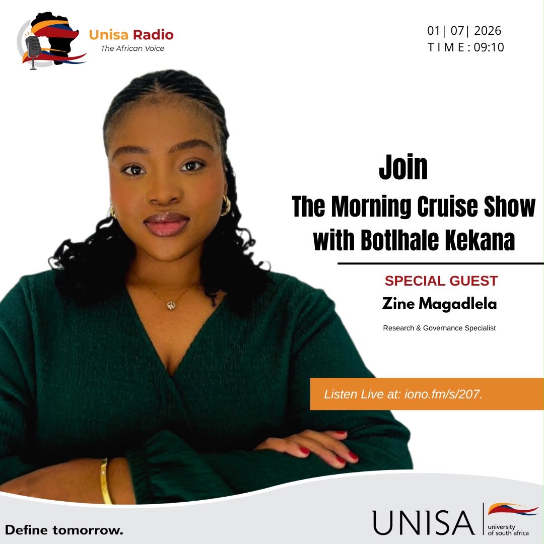unisaradio's tweet photo. COMING-UP: Research and governance specialist and Founder and President of the African Young Women Governance Collective (AYWGC) joins the Morning Cruise Show with Botlhale Kekana to l unpack the barriers that keep many young people from participating in democratic processes and explore why their voices matter long after election day
#TheStationOfChampions