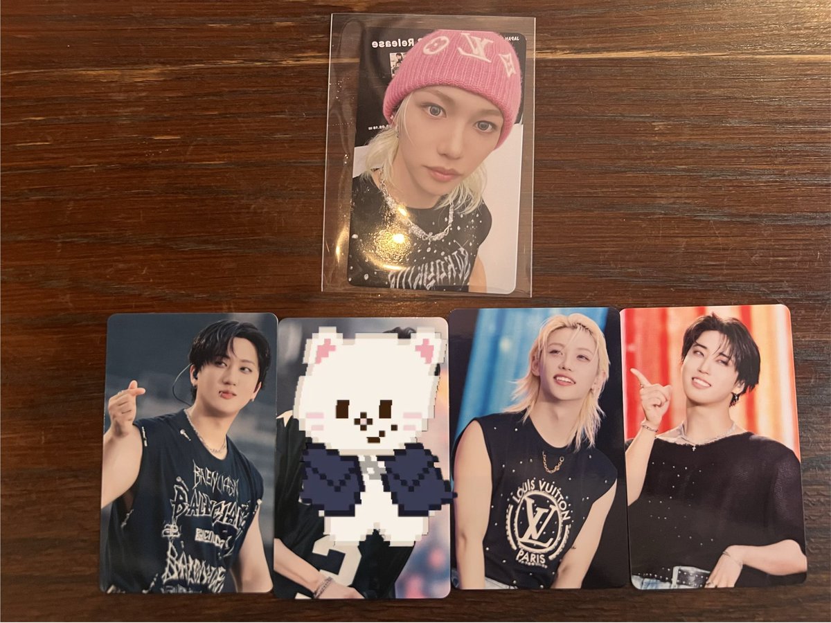 alice_willow's tweet photo. Stray Kids SKZ スキズ DominATE JAPAN エコパ 円盤 Blu-ray 交換 

譲
・HMV絵柄B 店舗特典  🐥
・HMV絵柄D 映画半券特典🐖🐇🐿️🐥

求) 
・🦙🦊ソニミュ店舗特典

お気軽にお声掛けください🕊️ https://t.co/7bLOGJU0aO