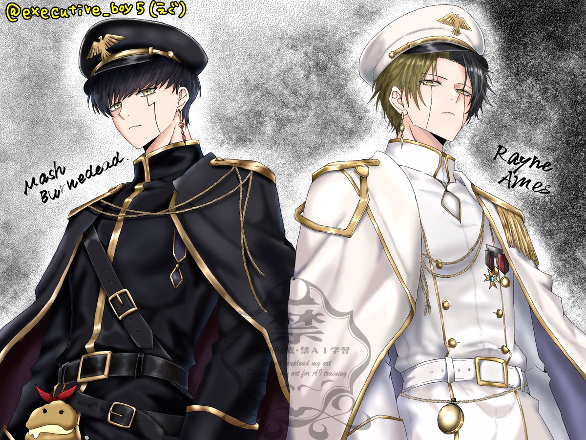 executive_boy5's tweet photo. ちゃんと描いたよ軍服☔️🍄
本当ゲー出るかと思ったわ
色塗り苦手……🫠 https://t.co/ndGSHC8bPl