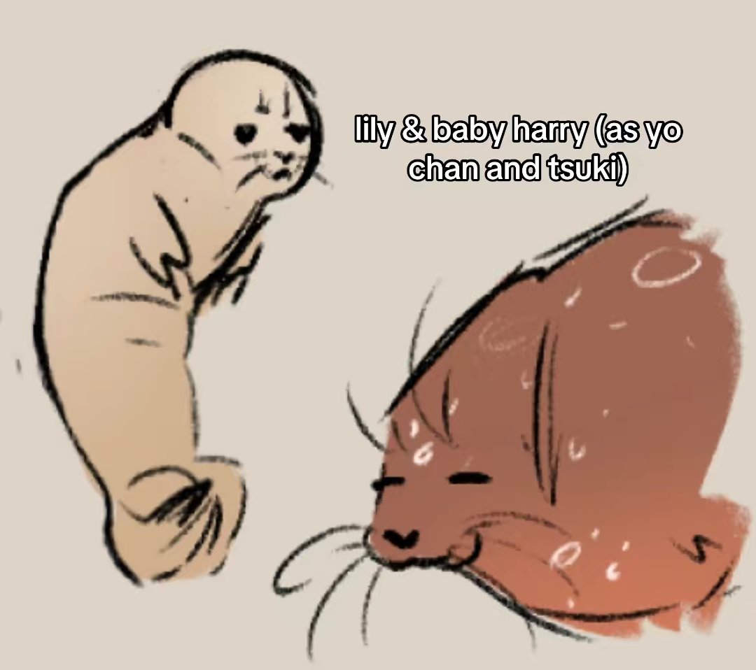 sealsorme's tweet photo. OK LET ME TRY THIS AGAIN heres a thread of all of my harry nerpa (seal au) stuff

general designs (most in the first are outdated but im still including it)- https://t.co/FgYFmgPIwQ