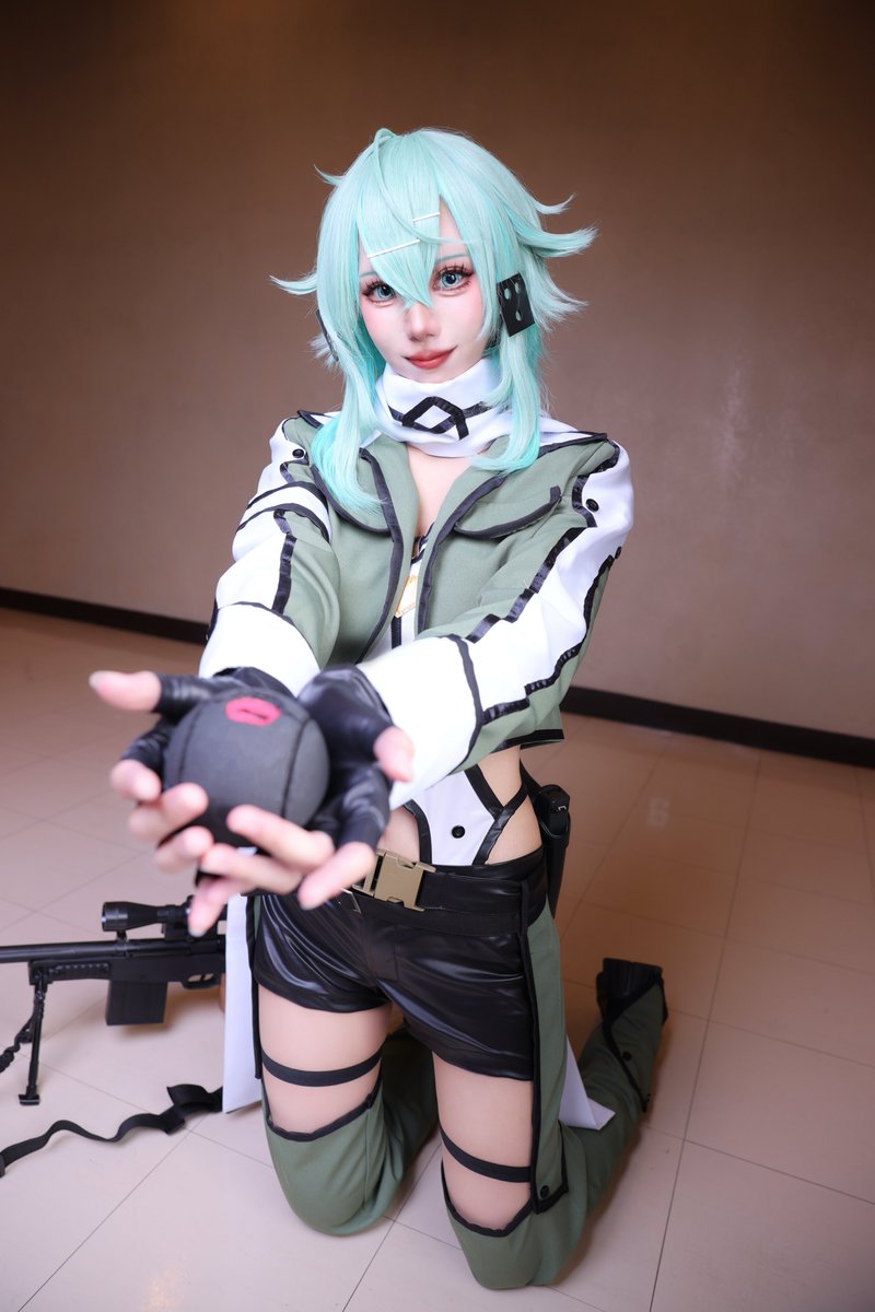 ame__289's tweet photo. ⚠︎ Cos  /  シノン

______グレネード💣

 photo ▶︎ @My_eyes_scope
#JACSアストピア https://t.co/DSreYzLhTT