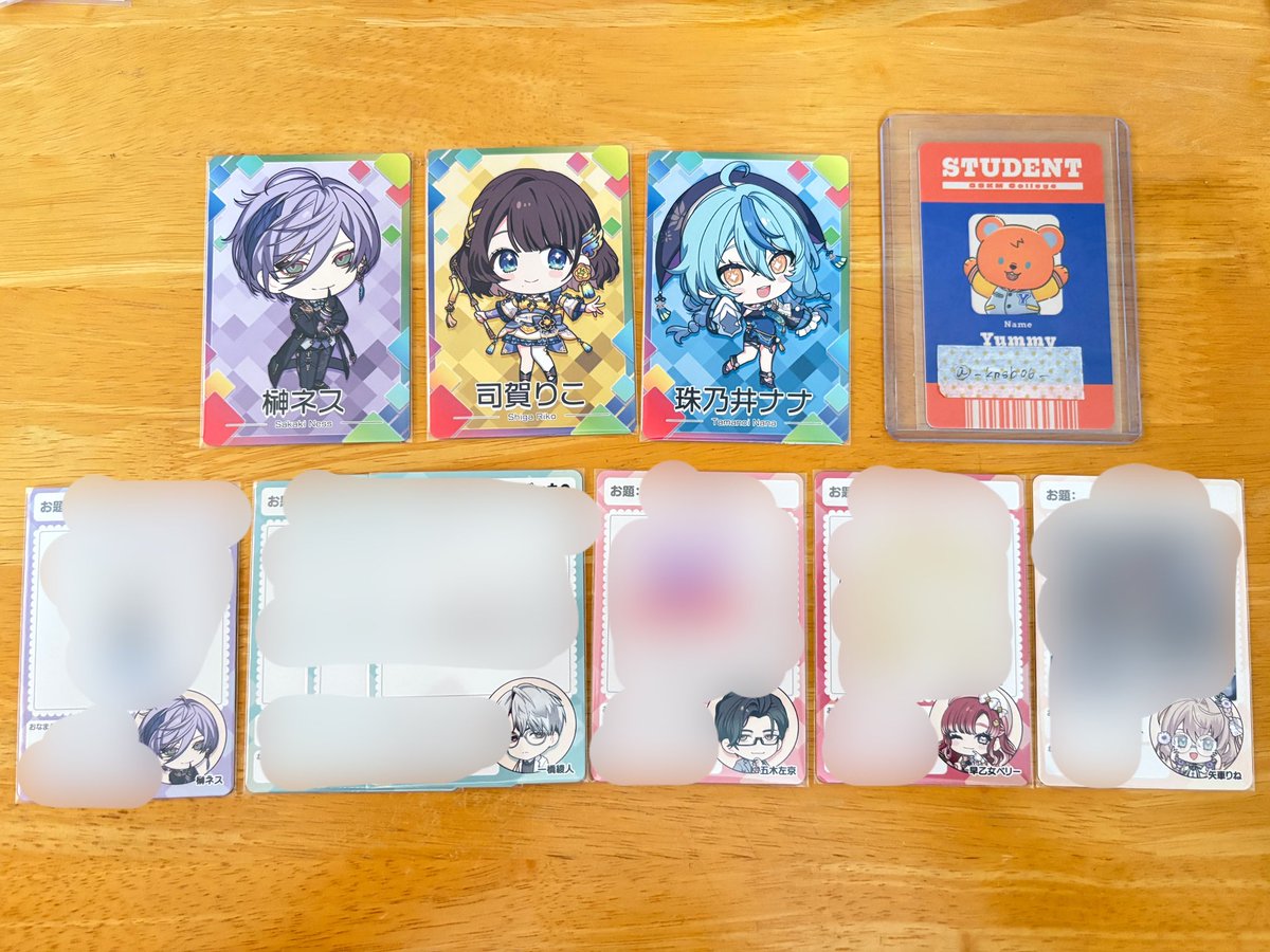 _knsb06_'s tweet photo. 【交換】にじさんじチップス vol.9

〘譲〙画像参照

〘求〙🧡の方

・郵送でのお取引希望

お気軽にお声掛けください( ᵕᴗᵕ ) https://t.co/qQCOmv1rAw