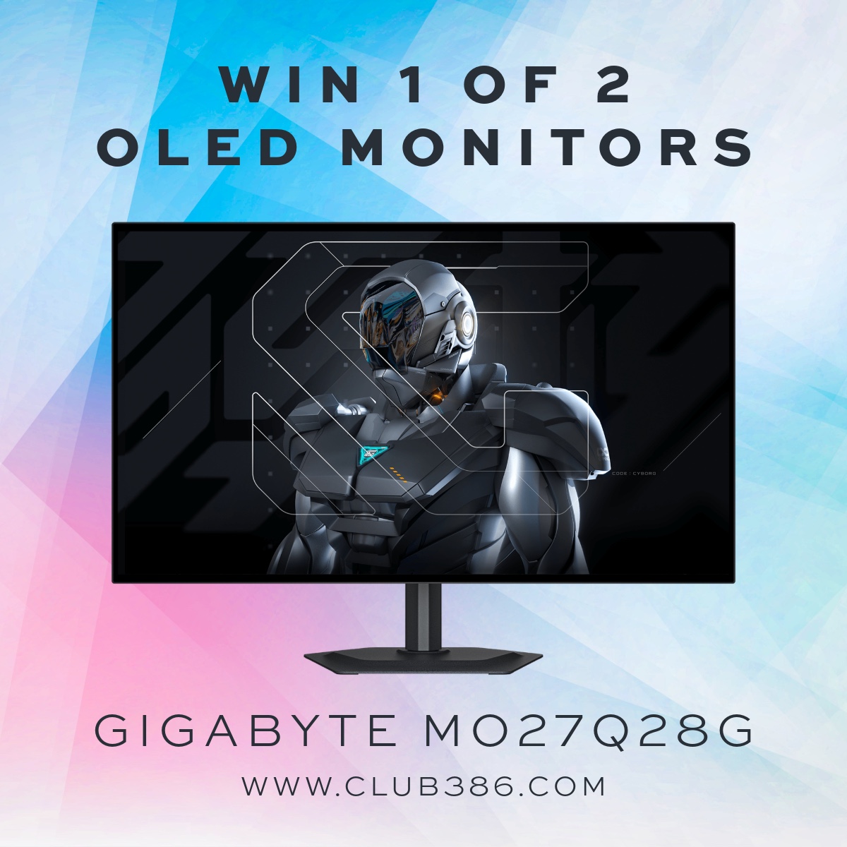 theclub386's tweet photo. 📢 GIGABYTE OLED GIVEAWAY 📢
Attention gamers! Club386 and #Gigabyte are giving you the chance to win 1 of 2 stunning MO27Q28G Tandem OLED monitors for your setup! 🖥️
Get your entries in here 👇
https://t.co/6MOi9hlpVr
Competition open to EU and UK, ends 31/07 at 23:59 BST. 🌍 https://t.co/IGMtTw5FSU