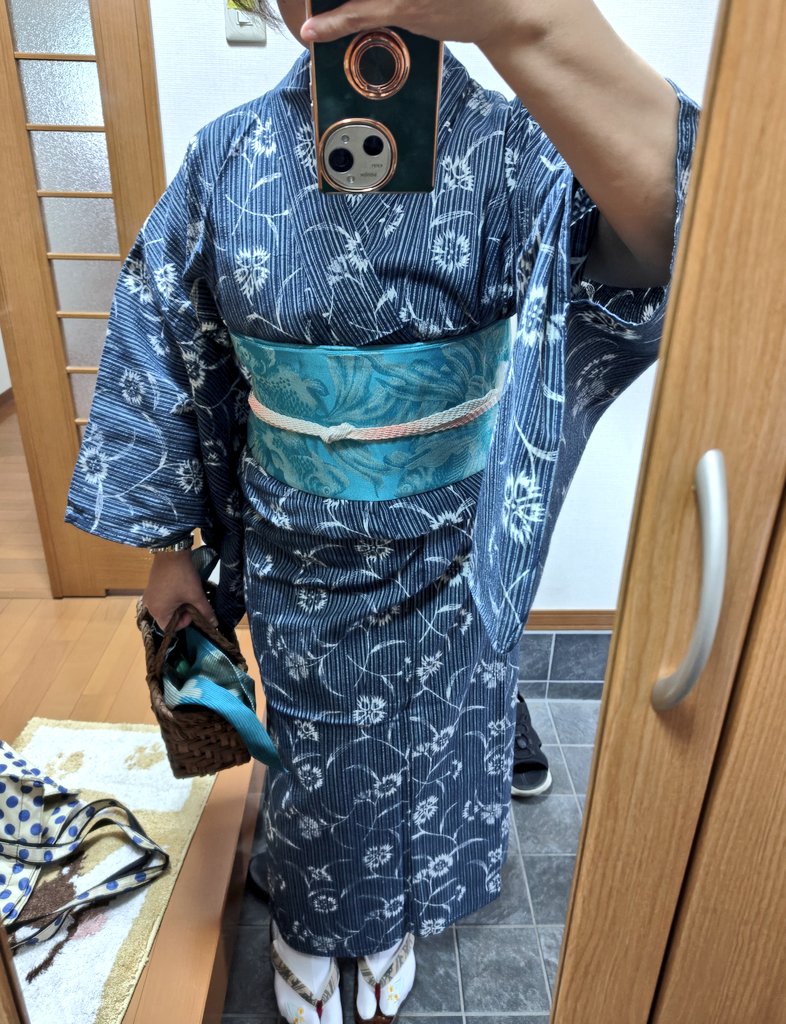 obanatan's tweet photo. 浴衣にしてみた
帯がゆるめになった https://t.co/avJMa1FaeR