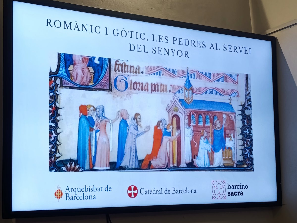 Sindicat_AMRC's tweet photo. Avui inici dels cursos de formació permanent @Sindicat_AMRC. Curs a Barcelona "Romànic i Gòtic,les pedres al Servei del Senyor". https://t.co/rgzWZeeciQ
