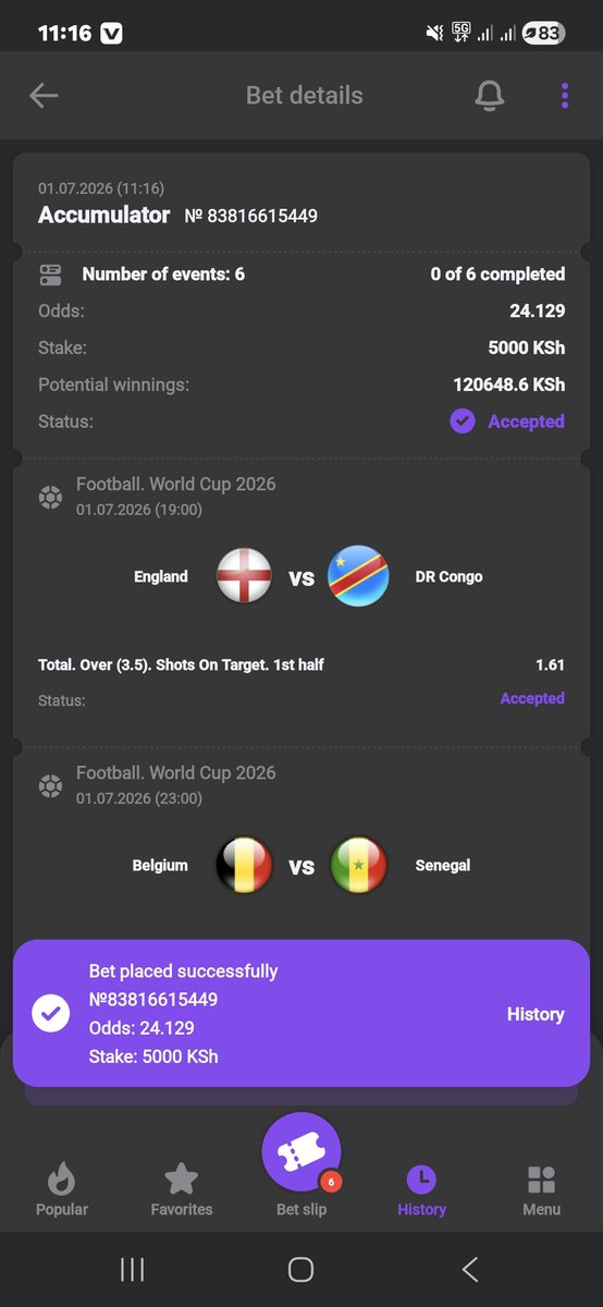 kayjay_254's tweet photo. 24 odds here 

Helabet slip Code ⏩️KTVQS
#HELA
New accounts here
REGISTRATION HERE: https://t.co/aXYHKVFQnl

Promocode⏭️ TEMPO 

APP LINK: https://t.co/OObQEolJNf
@bello_adefunke https://t.co/gQMMbgNbQN