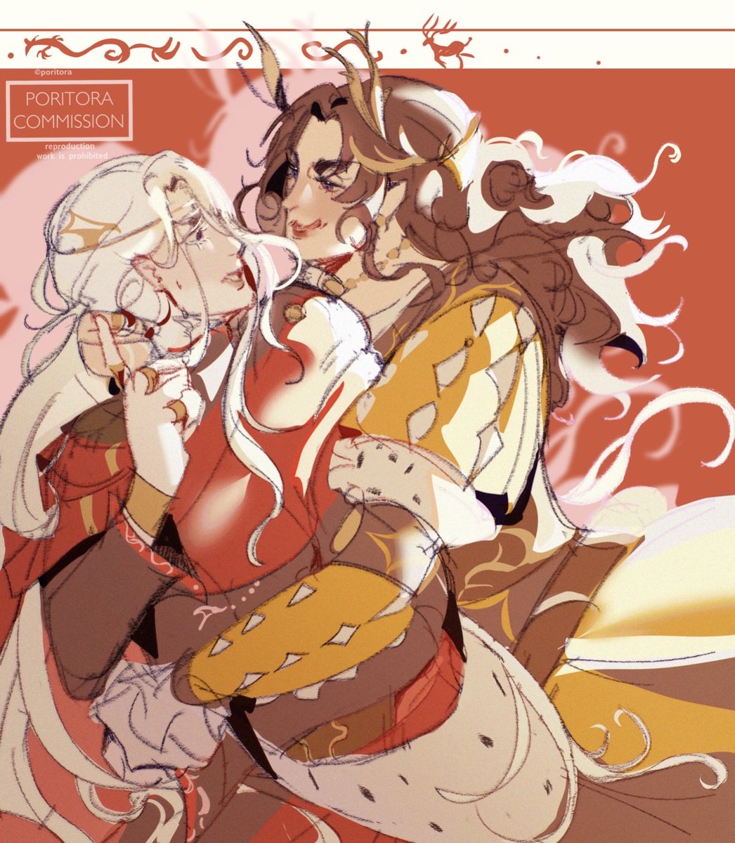 poritora_'s tweet photo. Rhaegar and Fem! Robert comm https://t.co/oPUTBKsWL1