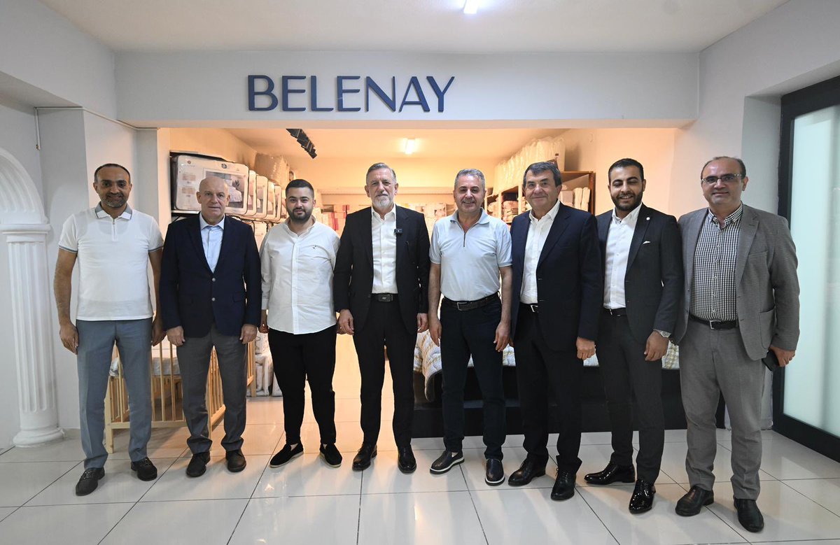 ibrahim_Burkay's tweet photo. Tekstil sektörümüzün değerli kuruluşlarından Belenay Tekstil’i ziyaret ederek, 2030 Vizyonumuz doğrultusunda sektörümüzün küresel rekabet gücünü daha da artıracak proje ve çalışmalarımız üzerine istişarelerde bulunduk.

2030 Vizyonumuza verdikleri güçlü destek ve samimi ev sahiplikleri için kıymetli dostum Remzi Çelik ve şirketin genç kuşak temsilcisi Berkay Çelik’e gönülden teşekkür ediyorum.