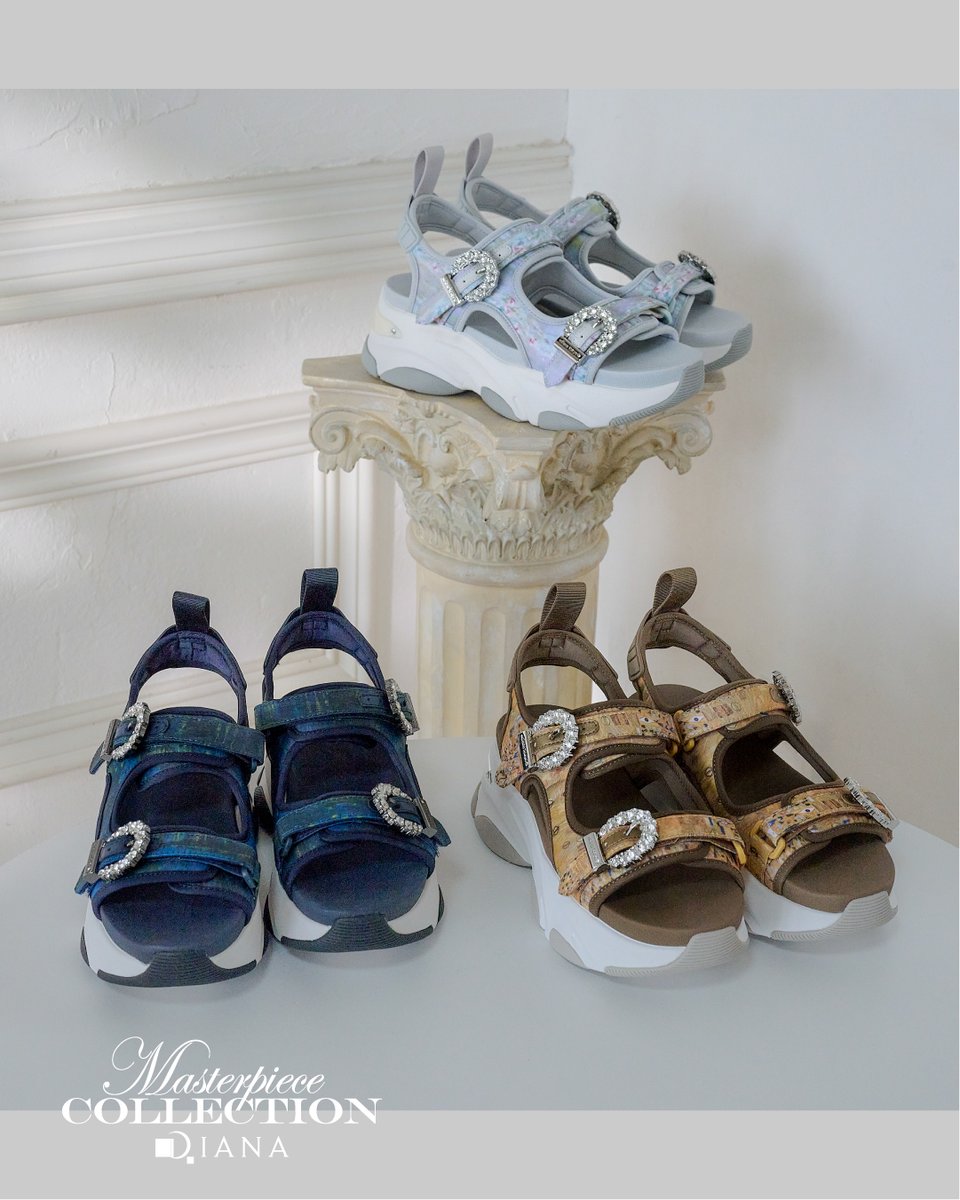 dianashoespress's tweet photo. 名画をモチーフとしたシリーズ「Masterpiece COLLECTION」が今年も登場！
本日販売スタートです。お見逃しなく♪
詳細はリンクページよりご覧ください。
https://t.co/3TcnGaI5tW https://t.co/zLB6xIhVVw