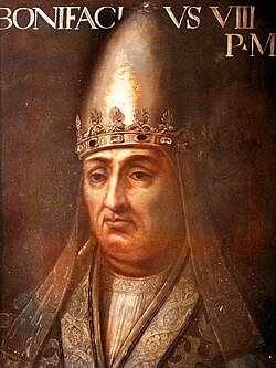 maistrehispano's tweet photo. «Además, declaramos, proclamamos y definimos que es absolutamente necesario para la salvación que toda criatura humana esté sujeta al romano pontífice».
— Unam Sanctam, Bonifacio VIII https://t.co/Mx7O4ruNei