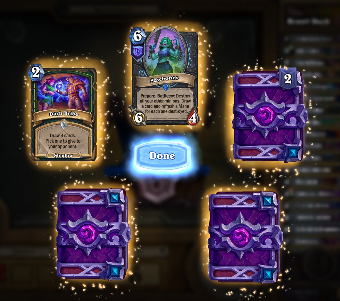 xPubbless's tweet photo. 6-1 with Wallet Warrior! 
Another build that feels like a Control deck, got lucky with the Legendaries needed.

@PlayHearthstone @neon31HS https://t.co/DQHDawTdQt